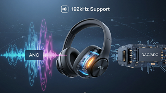 Bluetoothモジュール BTA65Xシリーズ ANC、DAC/ADC、192kHz対応